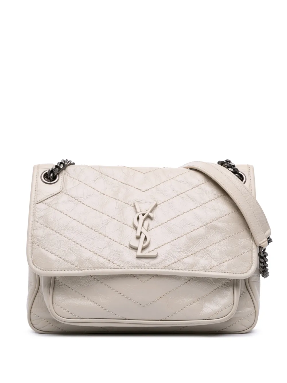 Saint Laurent Pre-Owned 2022 Medium Crinkled Calfskin Niki shoulder Saint Laurent Pre-Owned 2022 Medium Crinkled Calfskin Niki shoulder