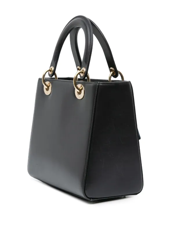 美品・ヴィンテージ【Dior】2014 カーフスキン サッチェルバッグ 美品・ヴィンテージ【Dior】2014 カーフスキン サッチェルバッグ