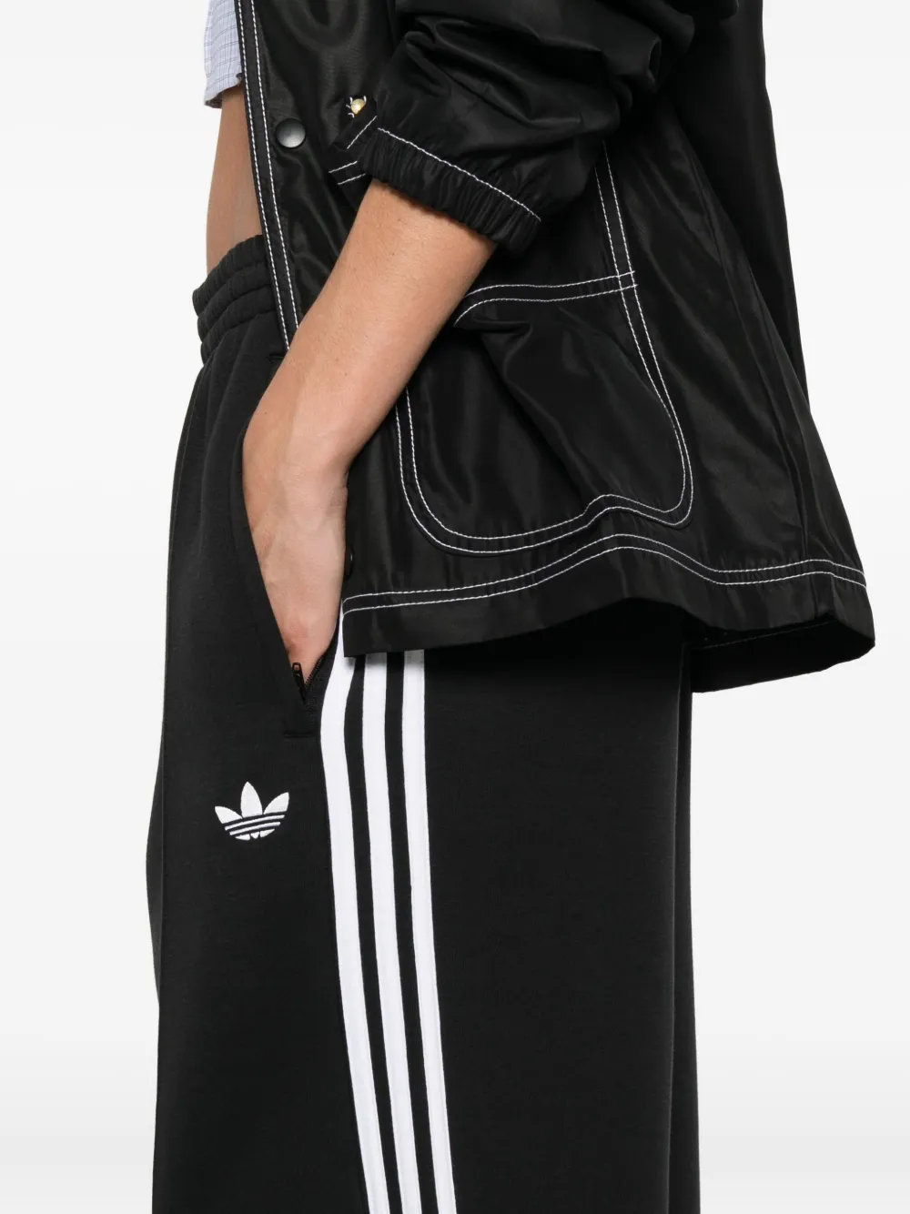 adidas Trainingsbroek met drie strepen Zwart
