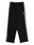 adidas three-stripes track pants - Black