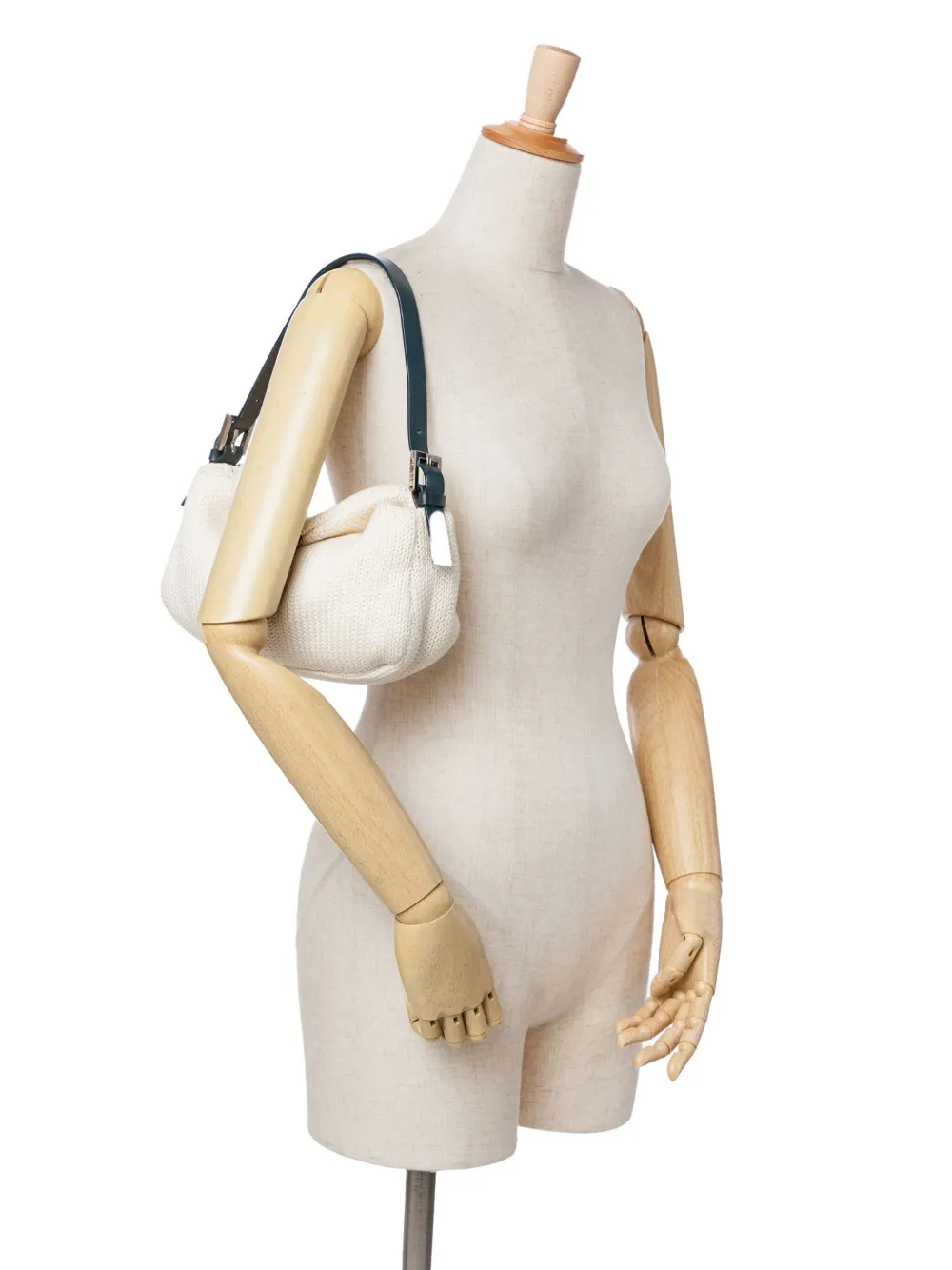 Fendi Pre-Owned 2000-2010 Knitted Wool Double Flap shoulder bag | Estilos de archivo | Image 2