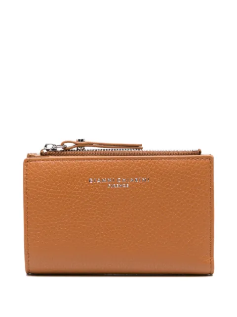 GIANNI CHIARINI portefeuille en cuir à fini grainé