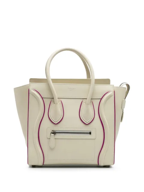 Céline Pre-Owned 2016 Micro Smooth Calfskin Luggage tote bag