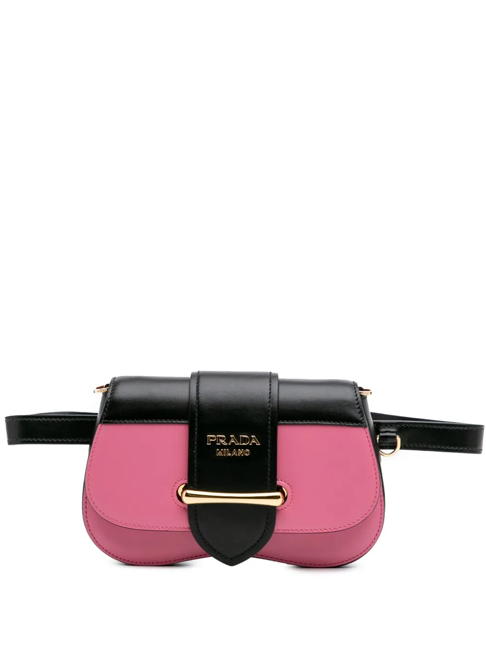 Prada Pre-Owned 2000-2025 City Calf Sidonie Convertible belt bag - Prada Pre-Owned 2000-2025 City Calf Sidonie Convertible belt bag -