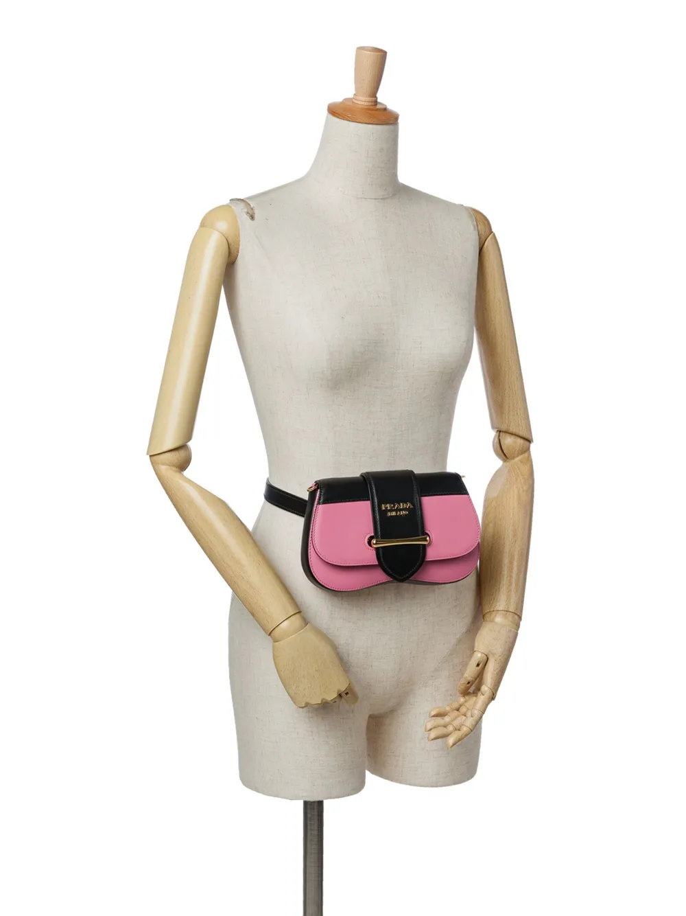 Prada Pre-Owned 2000-2025 City Calf Sidonie Convertible belt bag | Pre-Owned | Image 2