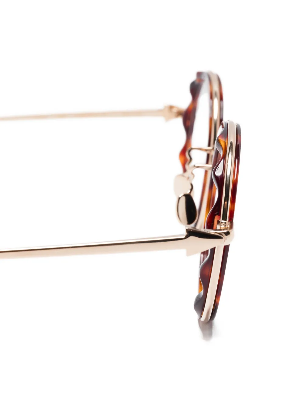  Megane And Me Round-frame Glasses - Gold 