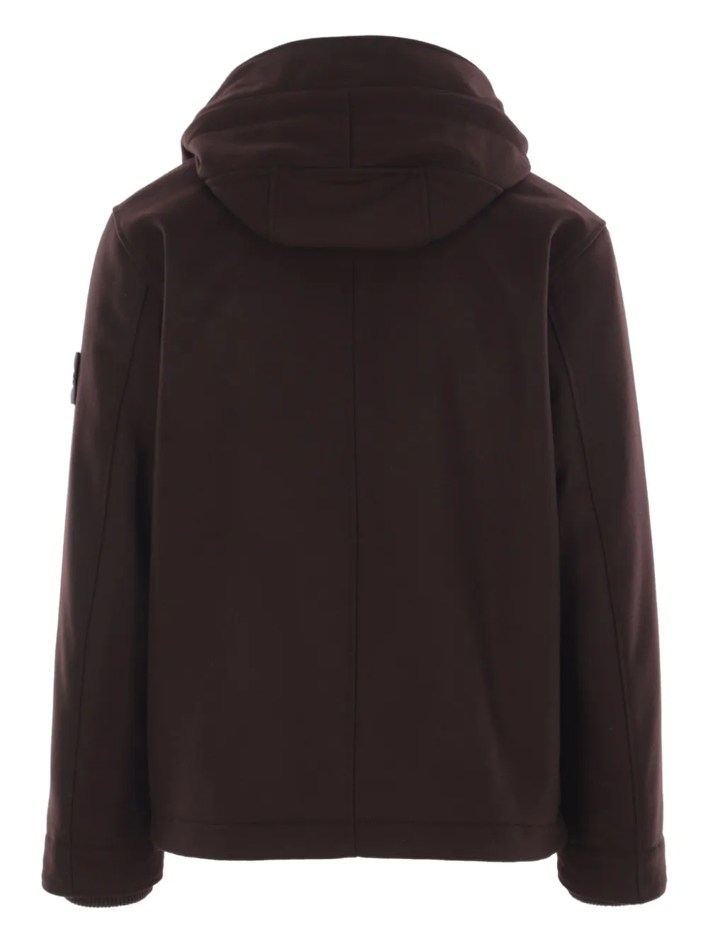 Stone Island hooded button-fastening coat | Hooded Jackets | Image 2