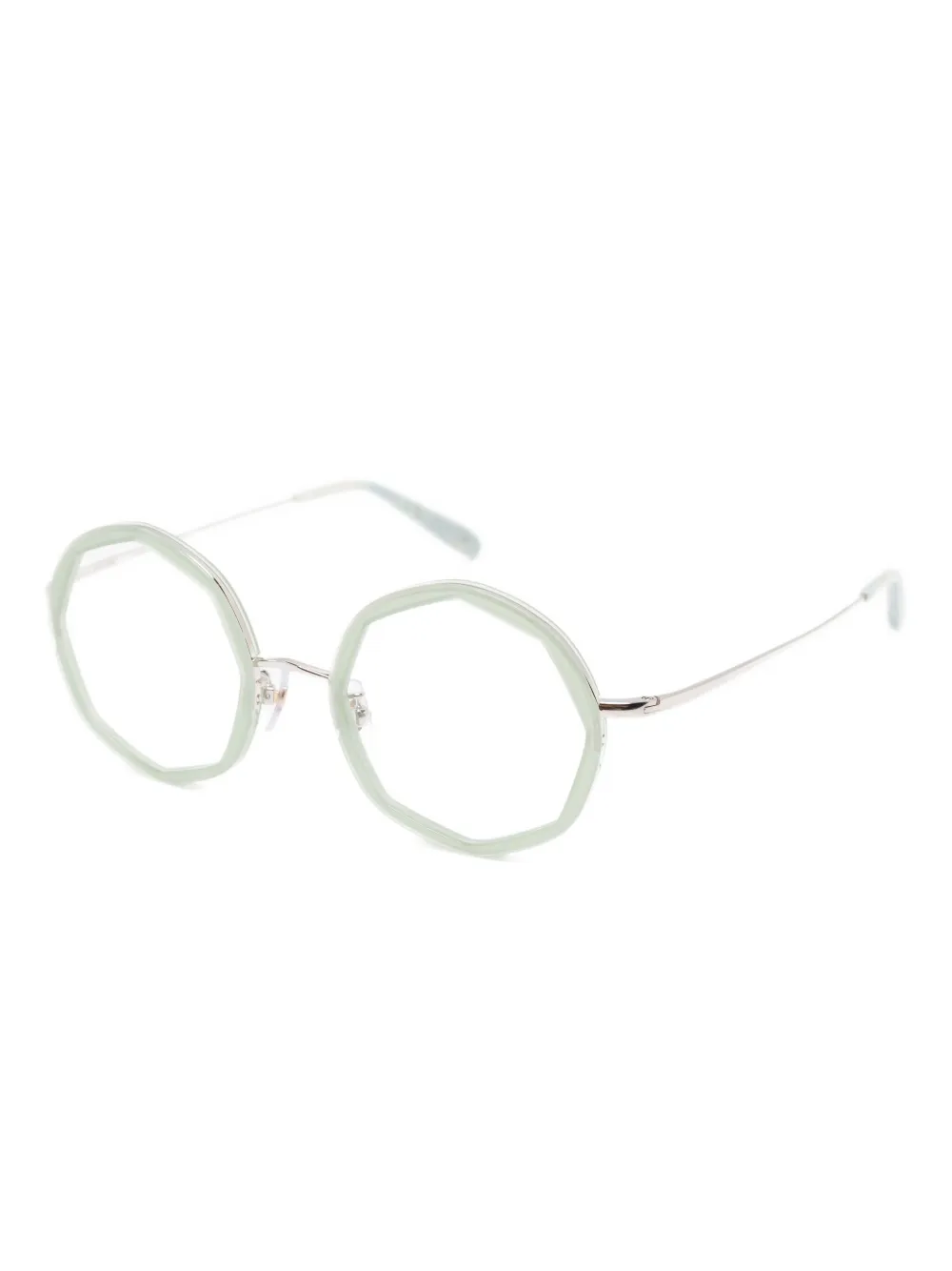 Megane and Me geometric-frame glasses | Men | Image 2