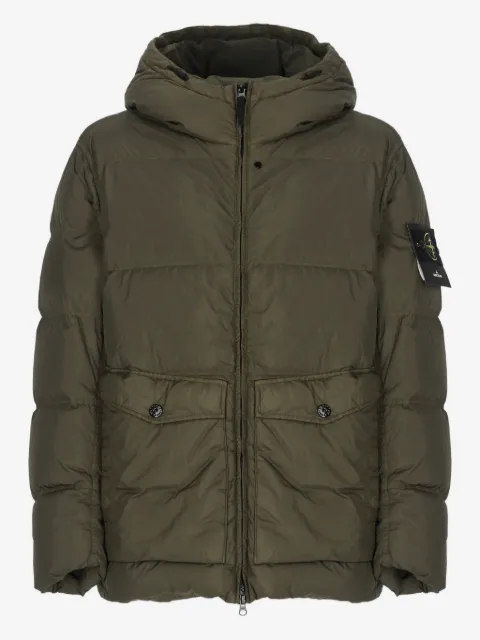 Stone Island veste matelassée à capuche