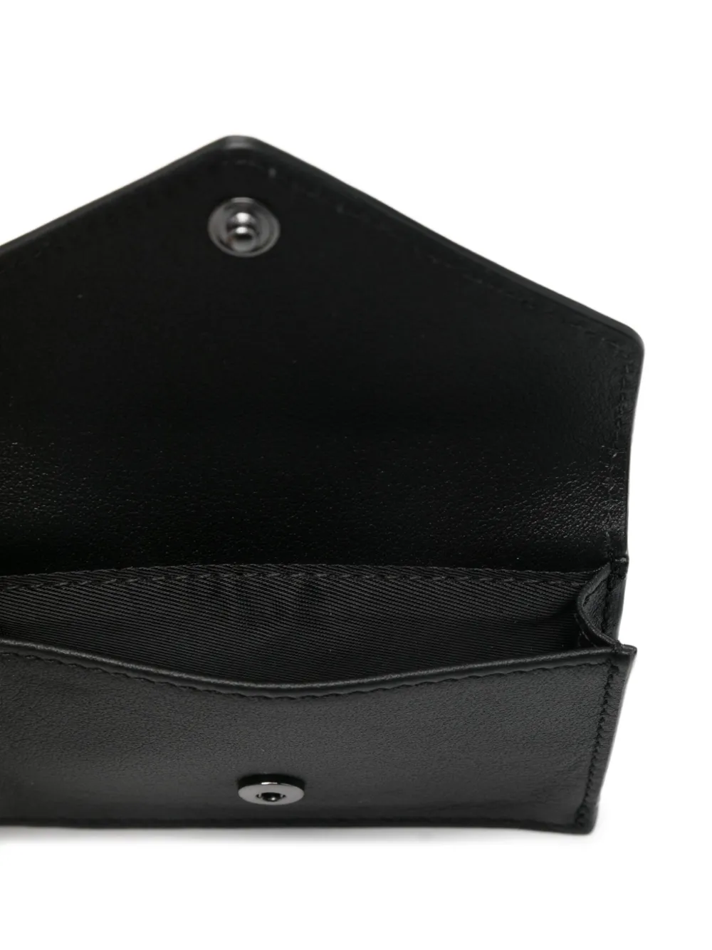 Gianni Chiarini Envelope Flap Card Holder In Black