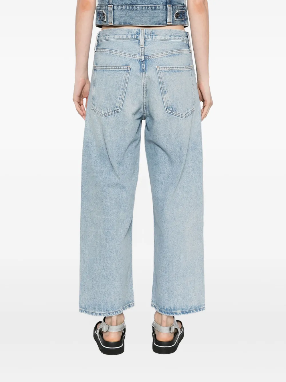 AGOLDE Arc jeans Blauw