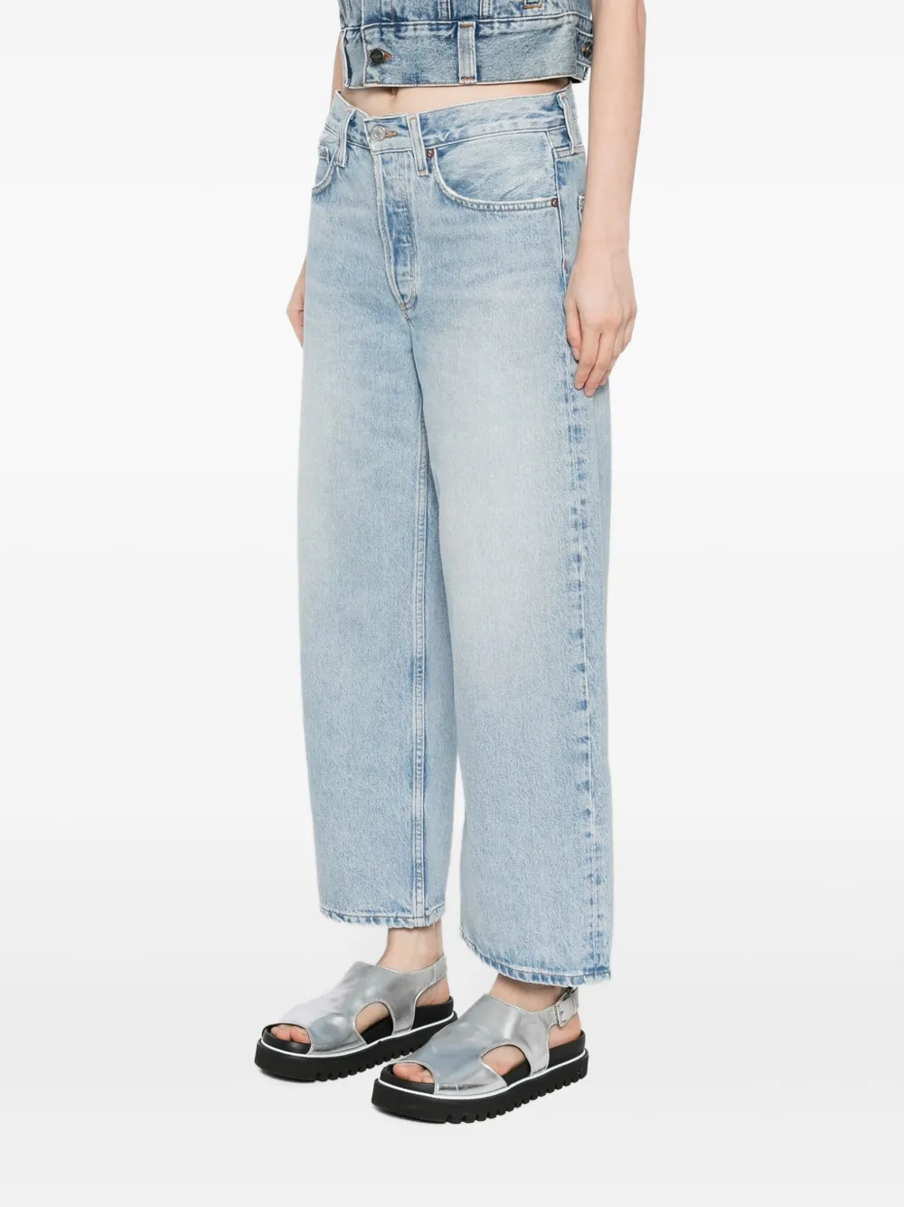 AGOLDE Arc jeans Blauw