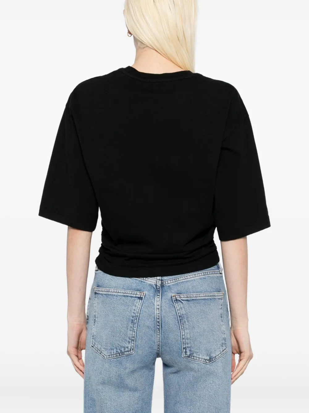 AGOLDE Shari T-shirt Zwart