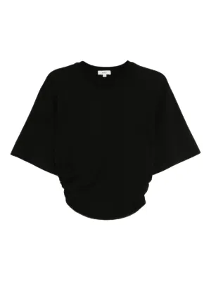 RE/DONE short-sleeve Cropped T-shirt | Black | FARFETCH CA