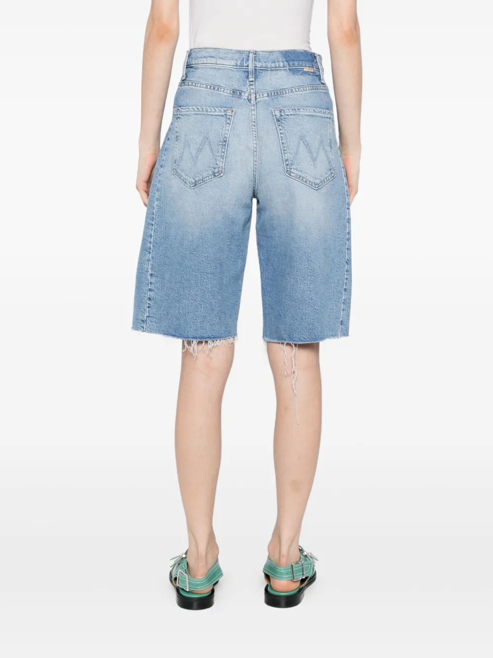 MOTHER Denim shorts Blauw
