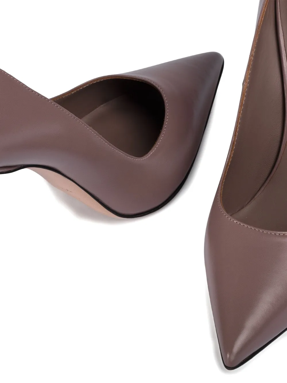 Le Silla 100mm Eva pointed-toe pumps Brown