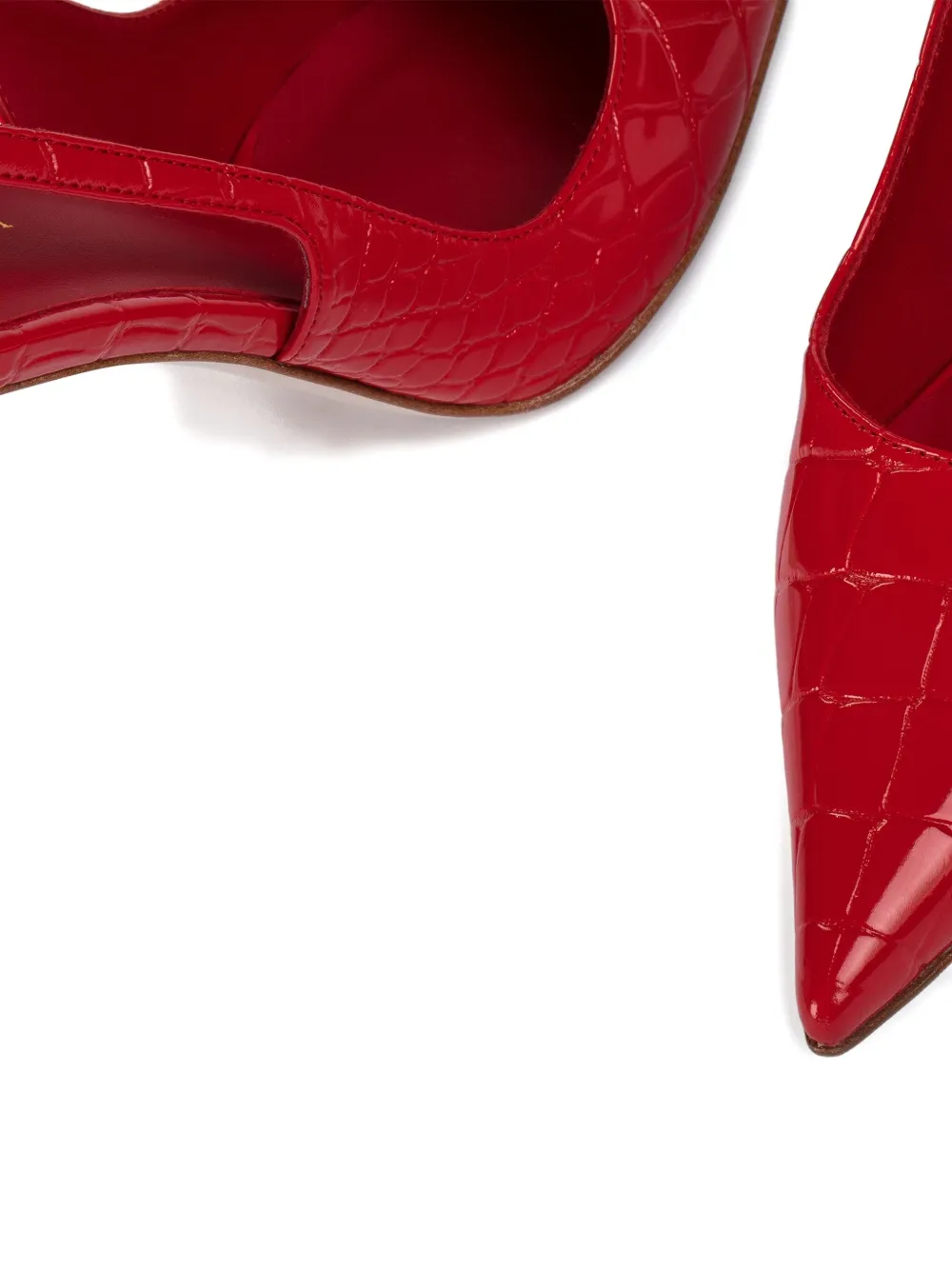 Le Silla 80mm Bella slingback pumps Red