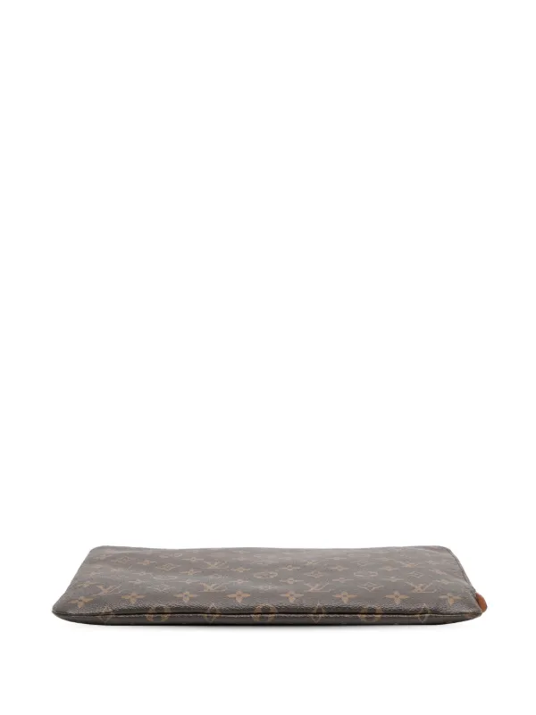 【LOUIS VUITTON】2018 ヴォー ヌアージュ MM サッチェルバッグ Louis Vuitton Pre-Owned 2018 Monogram Etui Voyage MM Clutch