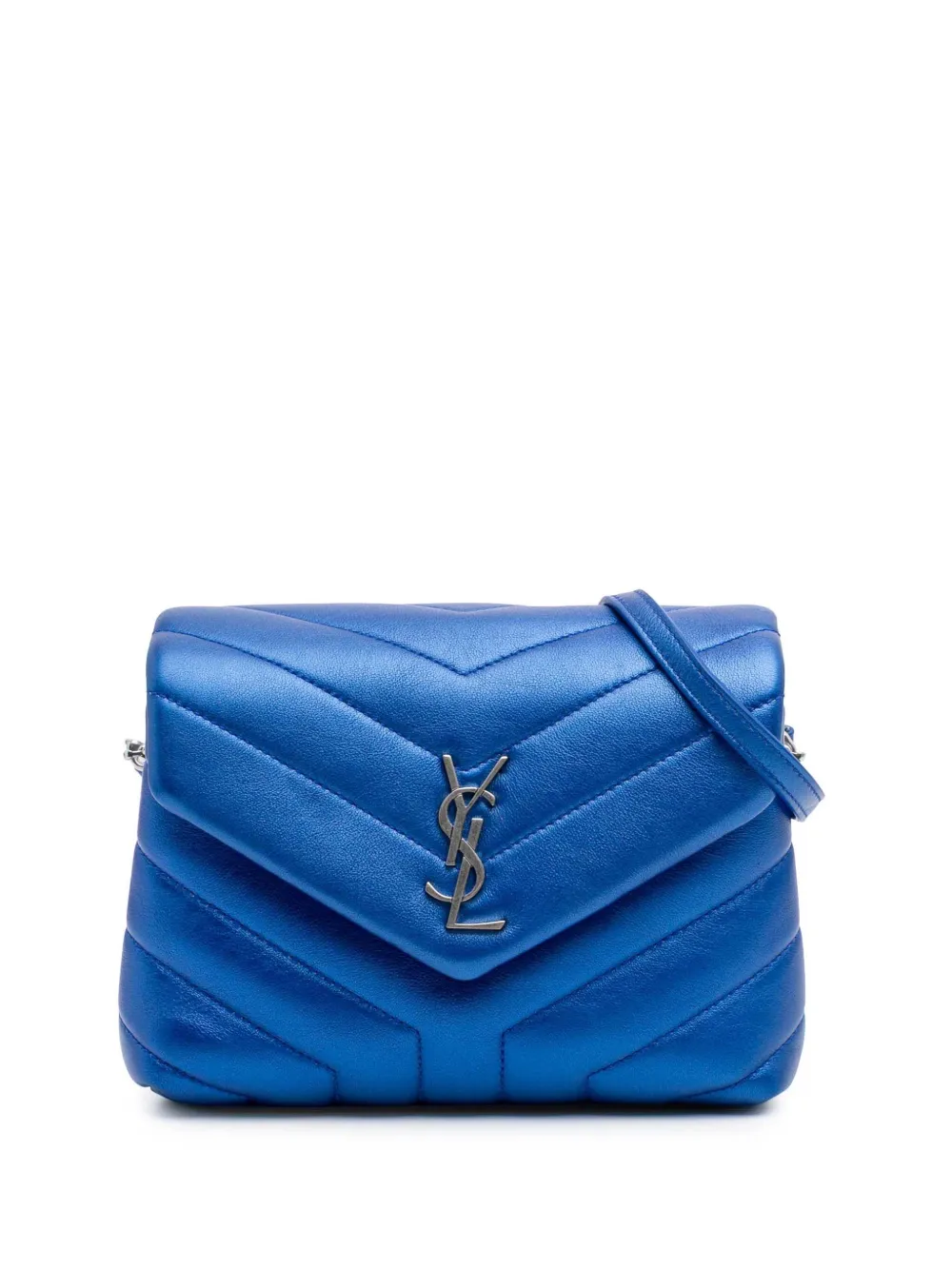 Saint Laurent Pre-Owned 2017 Toy Metallic Calfskin LouLou crossbody Saint Laurent Pre-Owned 2017 Toy Metallic Calfskin LouLou crossbody