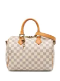 Louis Vuitton Pre-Owned 2015 Damier Azur Speedy Bandouliere 25 satchel - White