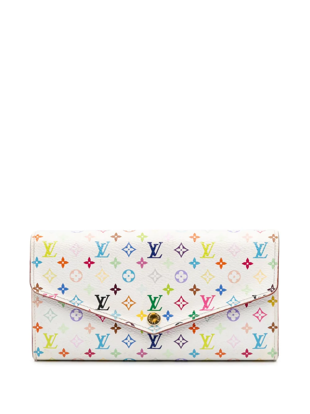 Louis Vuitton Pre-Owned 2014-2025 Monogram Multicolore Sarah Wallet Louis Vuitton Pre-Owned 2014-2025 Monogram Multicolore Sarah Wallet