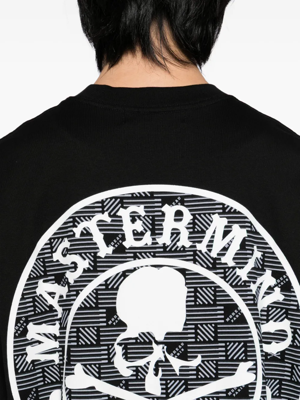 Mastermind World T-shirt met logoprint Zwart
