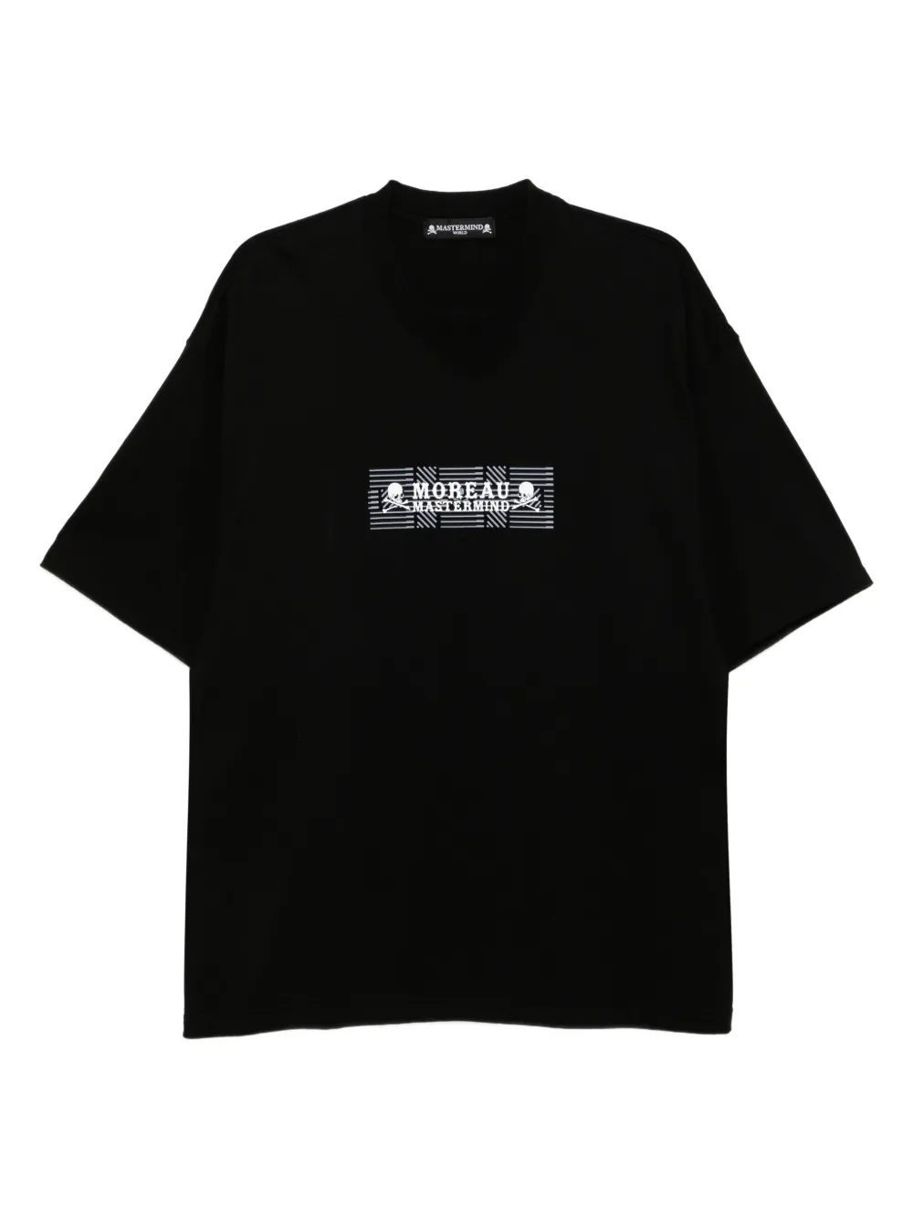 Mastermind World logo-print T-shirt | Black | Image 1