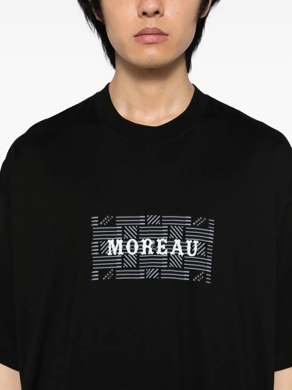 Mastermind World T-shirt met print Zwart