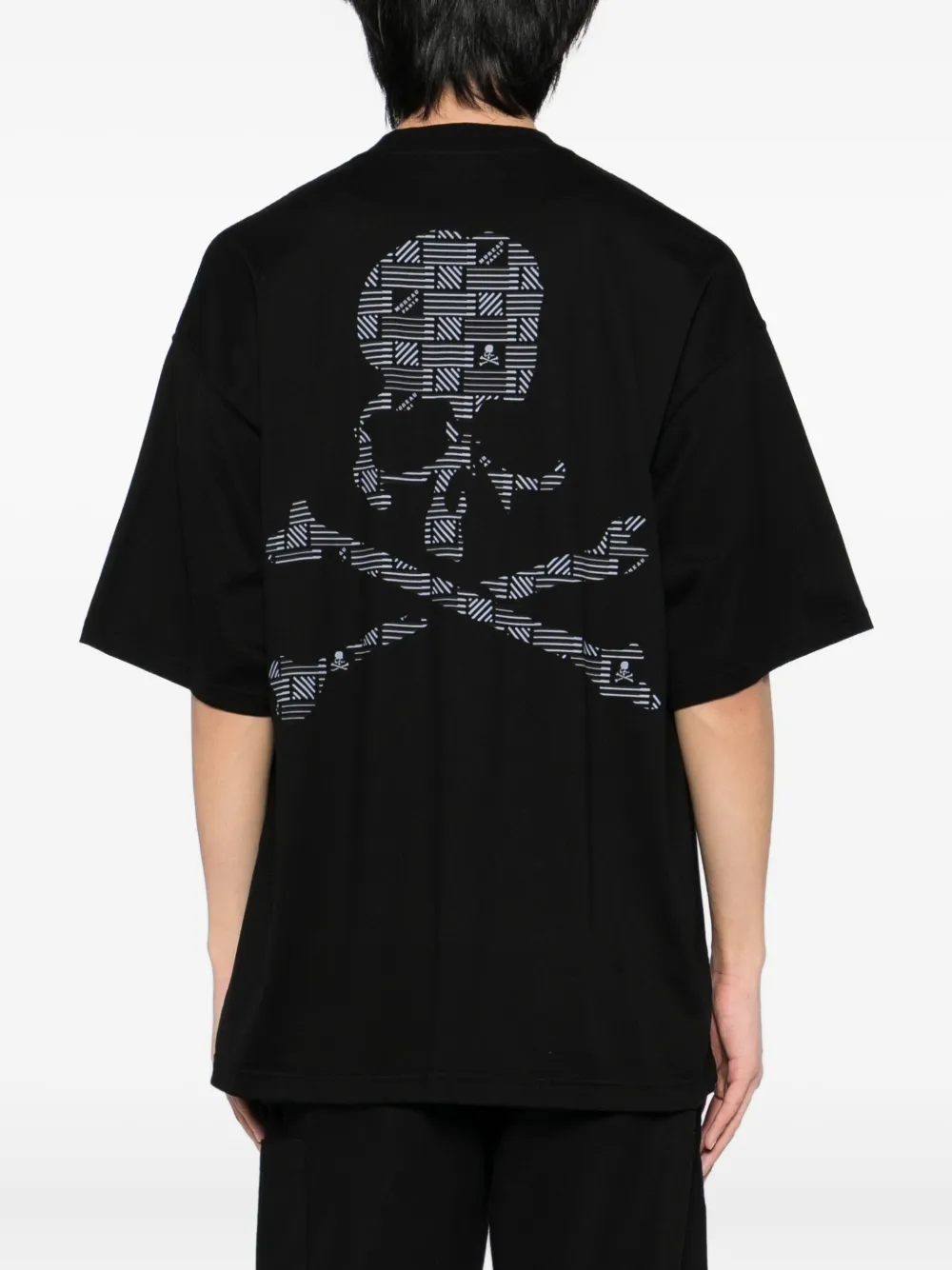Mastermind World T-shirt met print Zwart