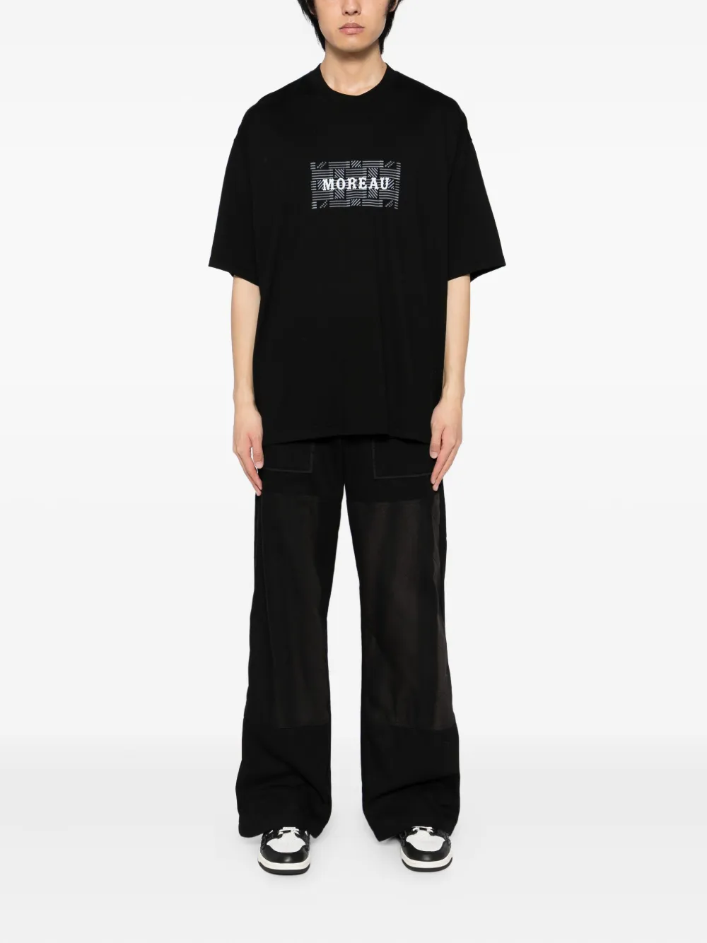 Mastermind World T-shirt met print - Zwart
