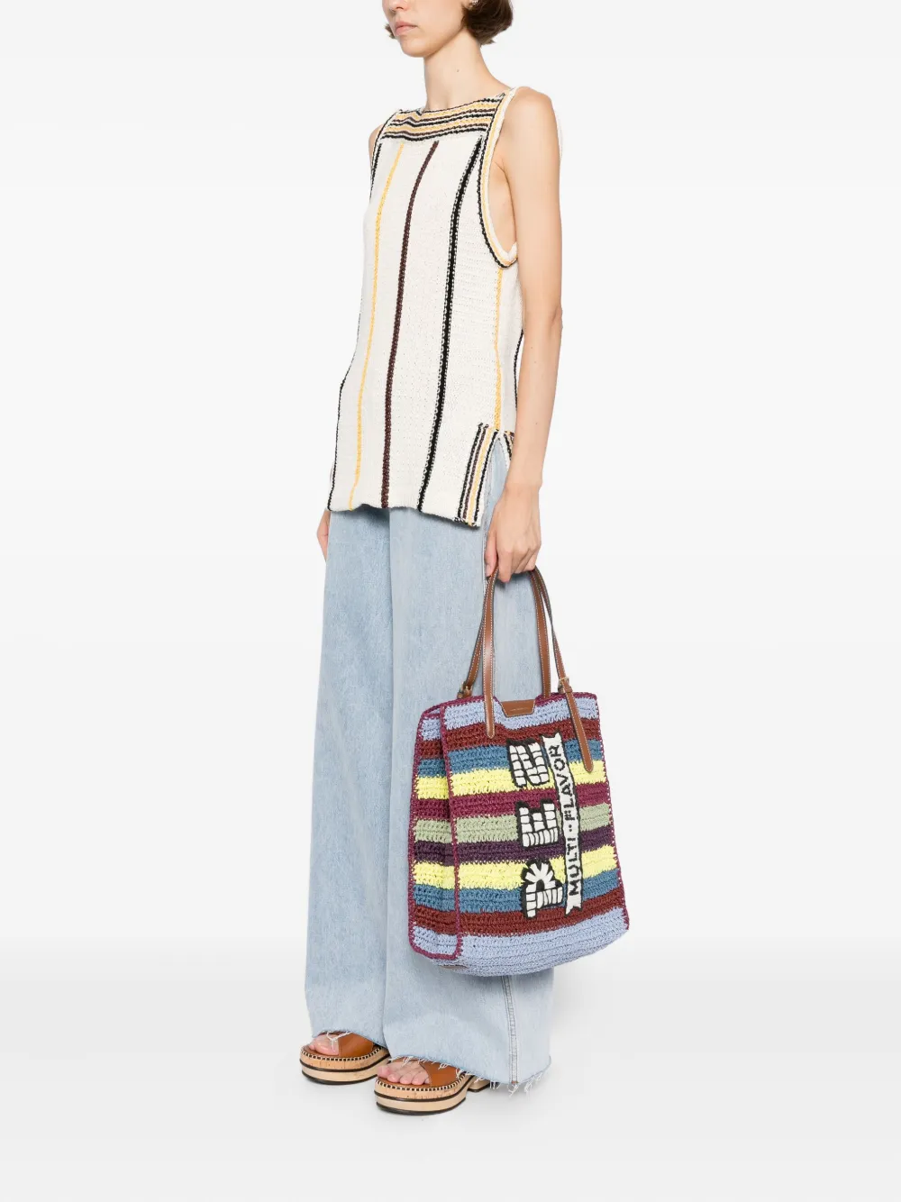 Anya Hindmarch Pez shopper - Paars