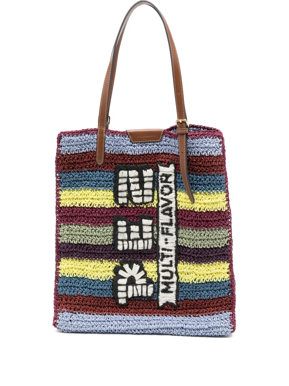 Anya Hindmarch Pez Tote Bag In Purple
