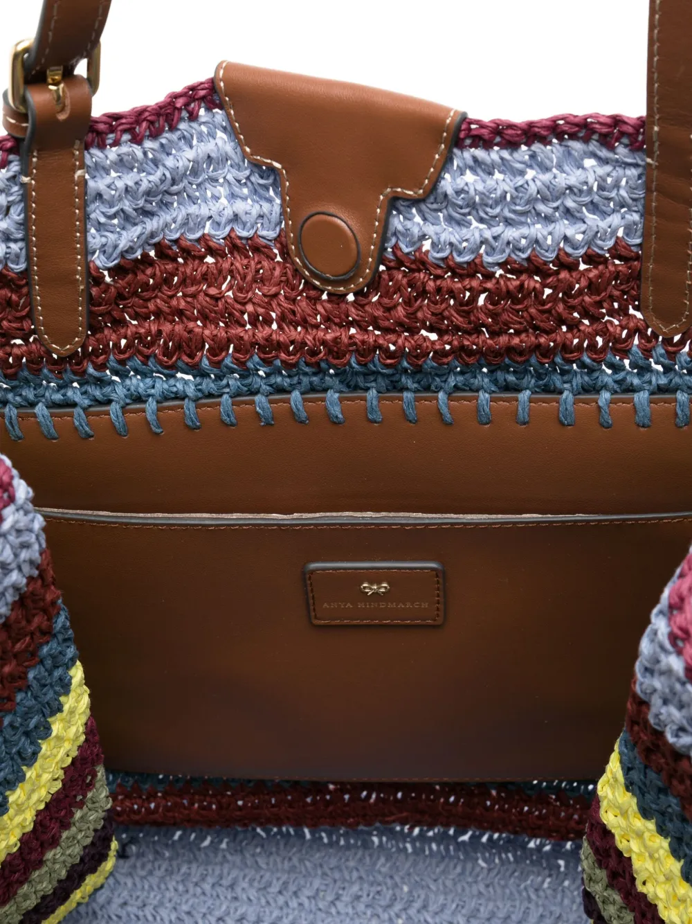 Anya Hindmarch Pez Tote Bag In Purple