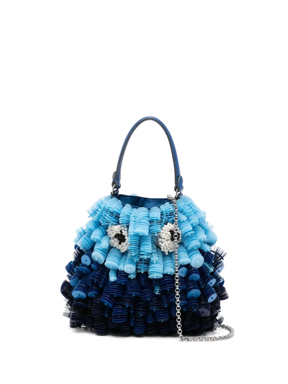 Anya Hindmarch Borsa tote con creatura marina - Blu