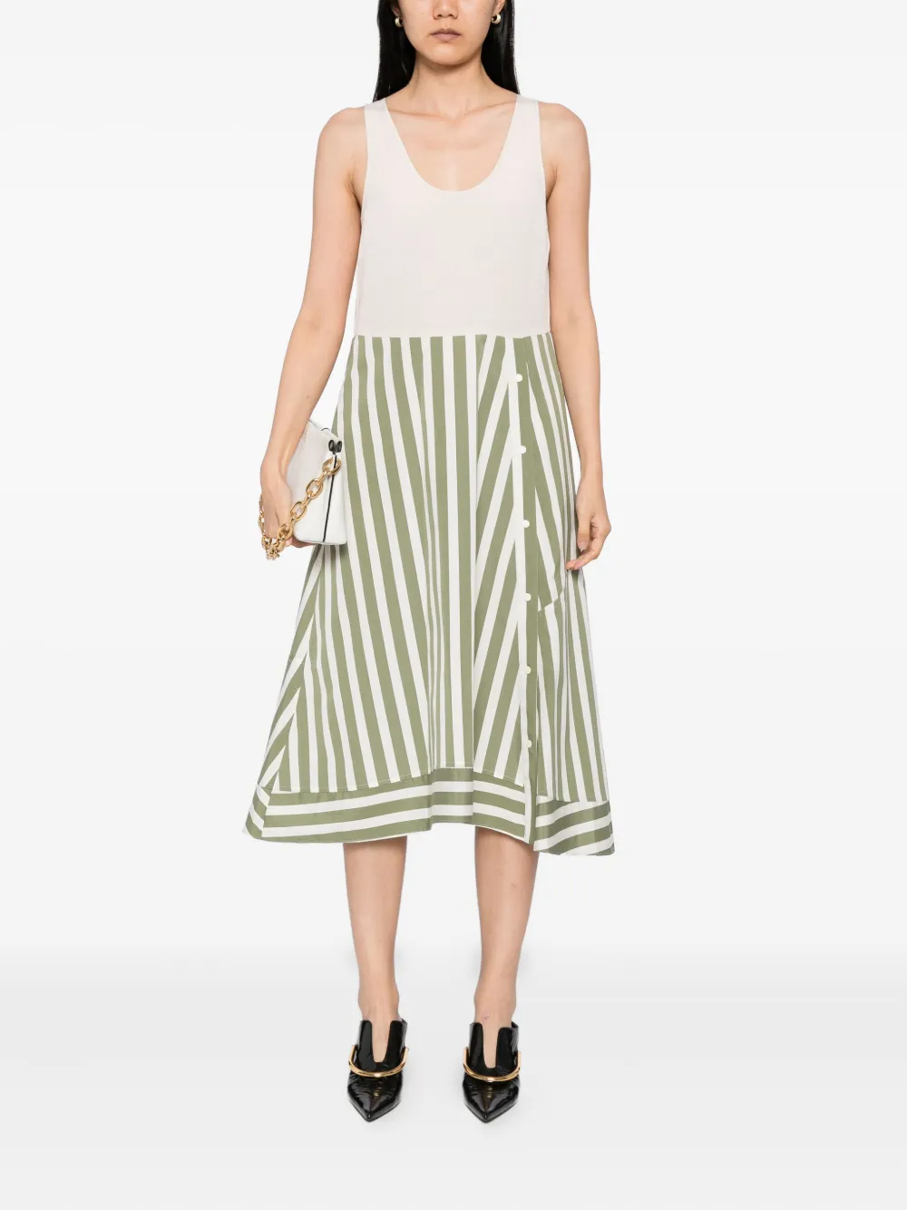 Striped Combo Dress