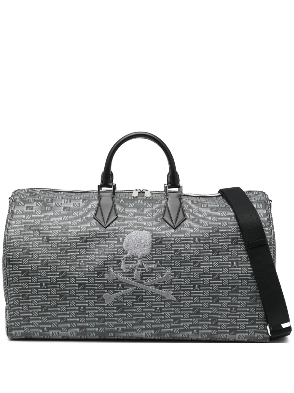 Mastermind World x Moreau small patterned holdall | Black | Image 1