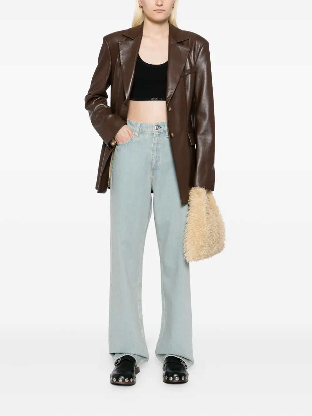 rag & bone Shea jeans Blauw