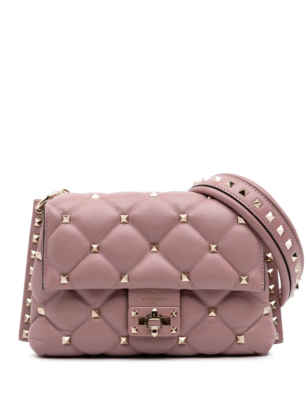 Valentino Garavani Pre-Owned 2018-2025 Nappa Candystud crossbody bag - Valentino Garavani Pre-Owned 2018-2025 Nappa Candystud crossbody bag -