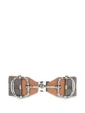 Gucci Pre-Owned 2010s double-buckle belt - Grey