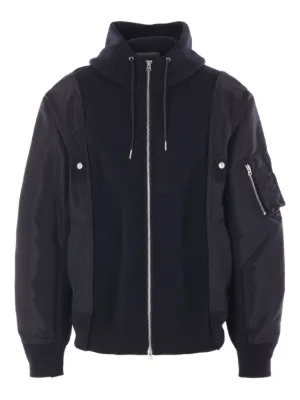 sacai ジップパーカー 中古・古着通販】sacai (サカイ) ジップパーカー Sponge Sweat