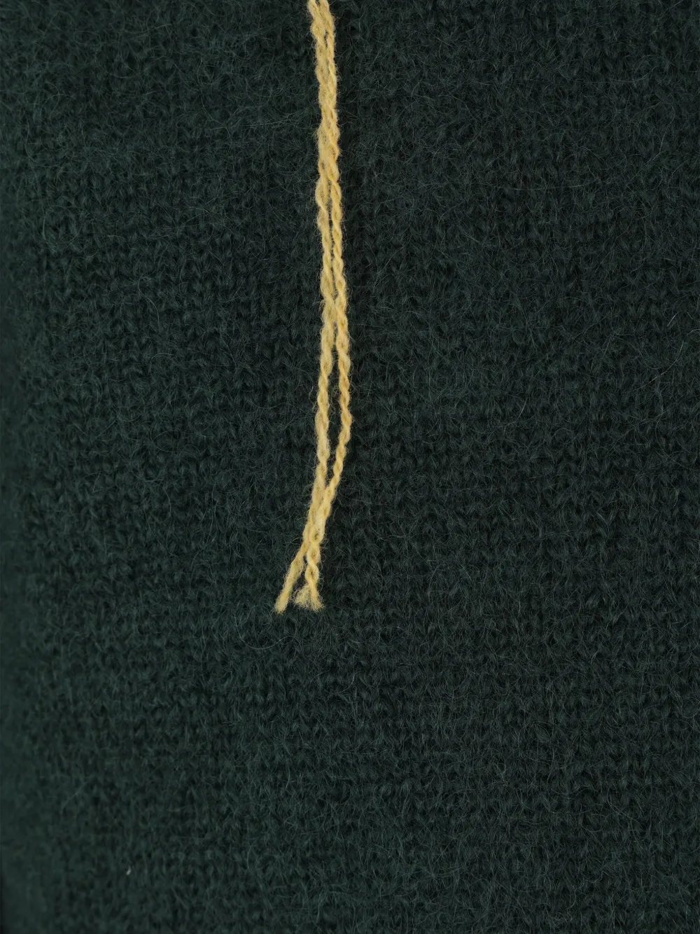 sacai Trui met contrasterende afwerking Groen