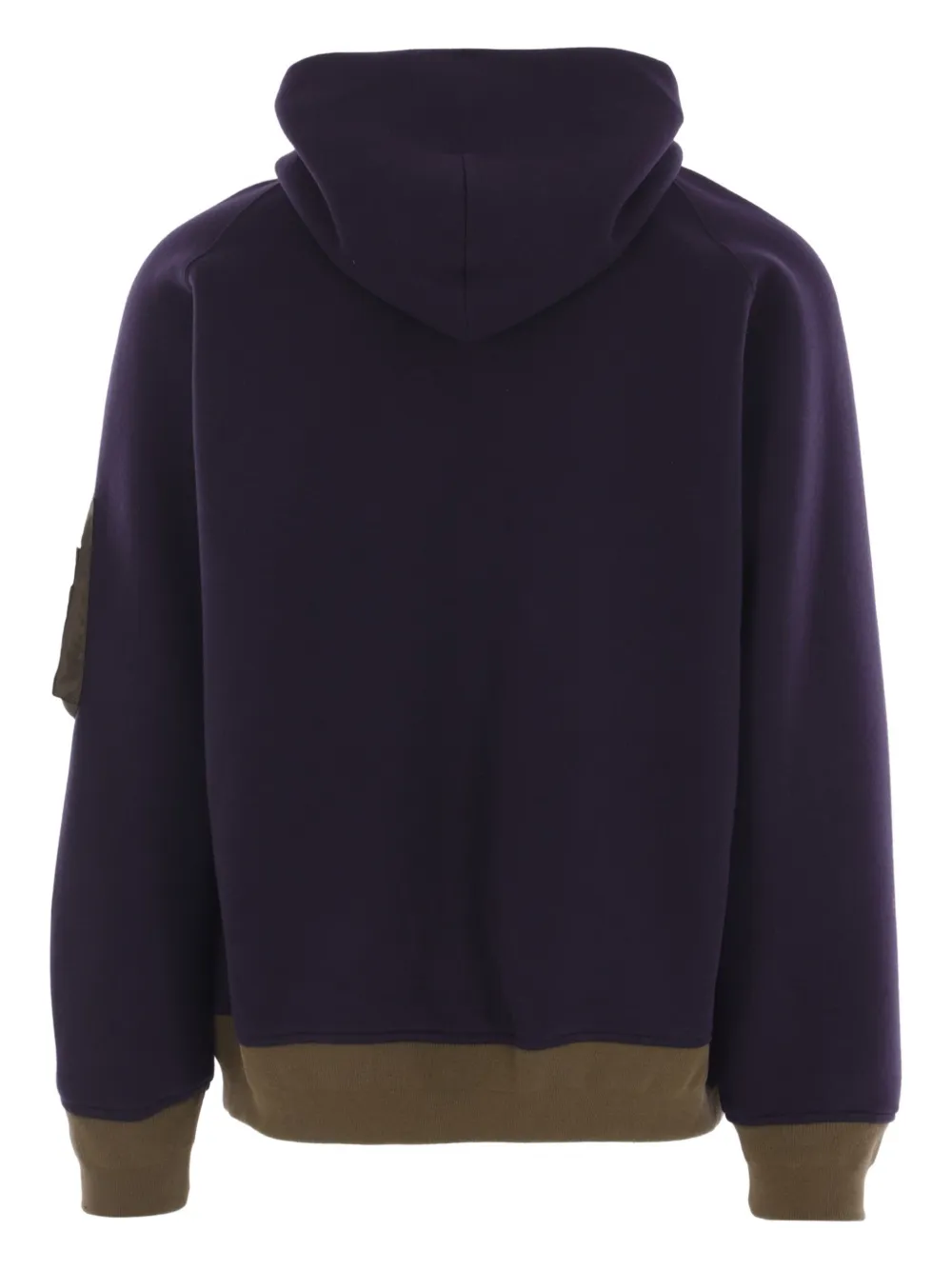 sacai Hoodie met rits Paars