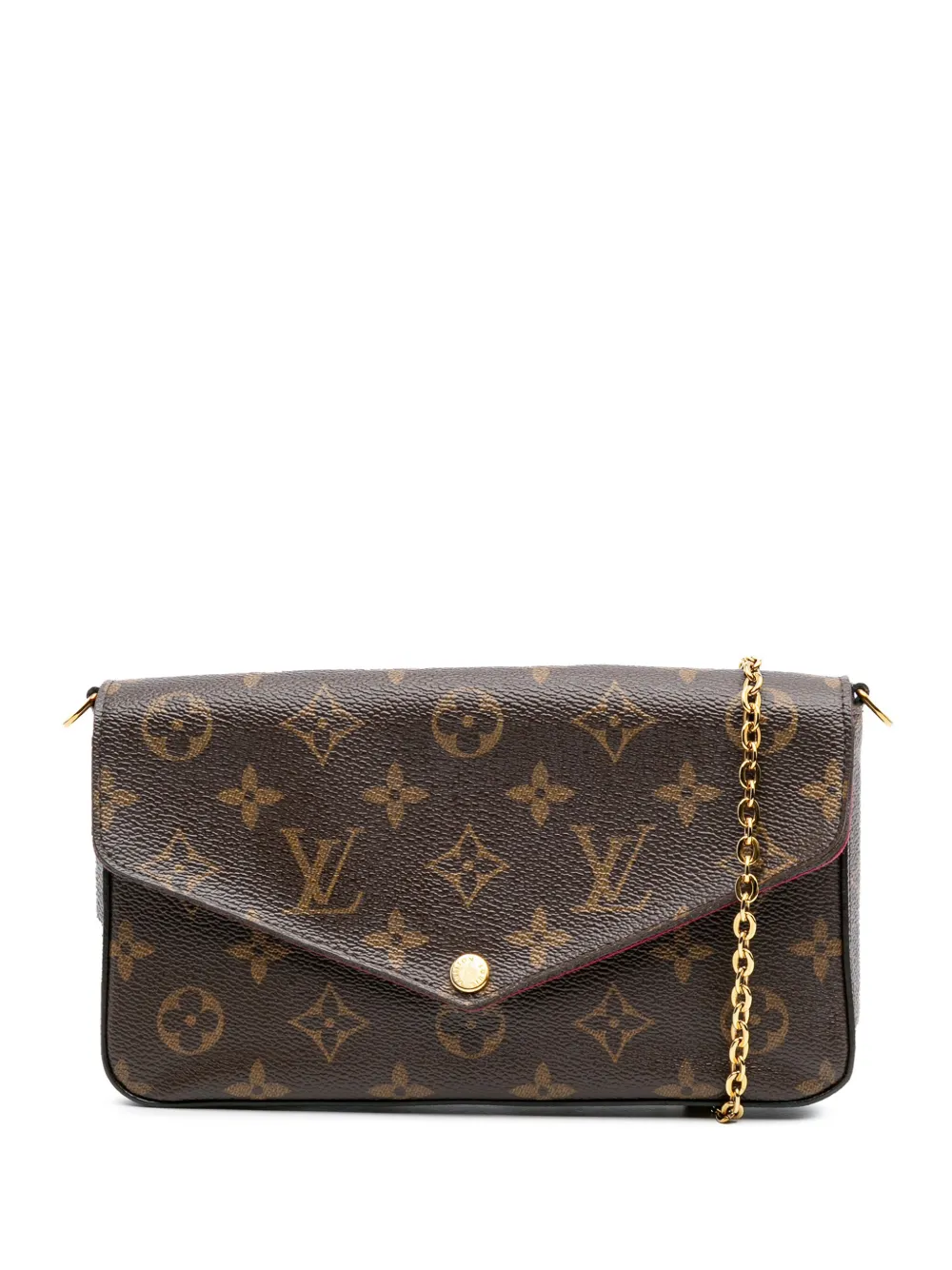 Louis Vuitton Pre-Owned 2018 Monogram Pochette Felicie crossbody bag - Louis Vuitton Pre-Owned 2018 Monogram Pochette Felicie crossbody bag -