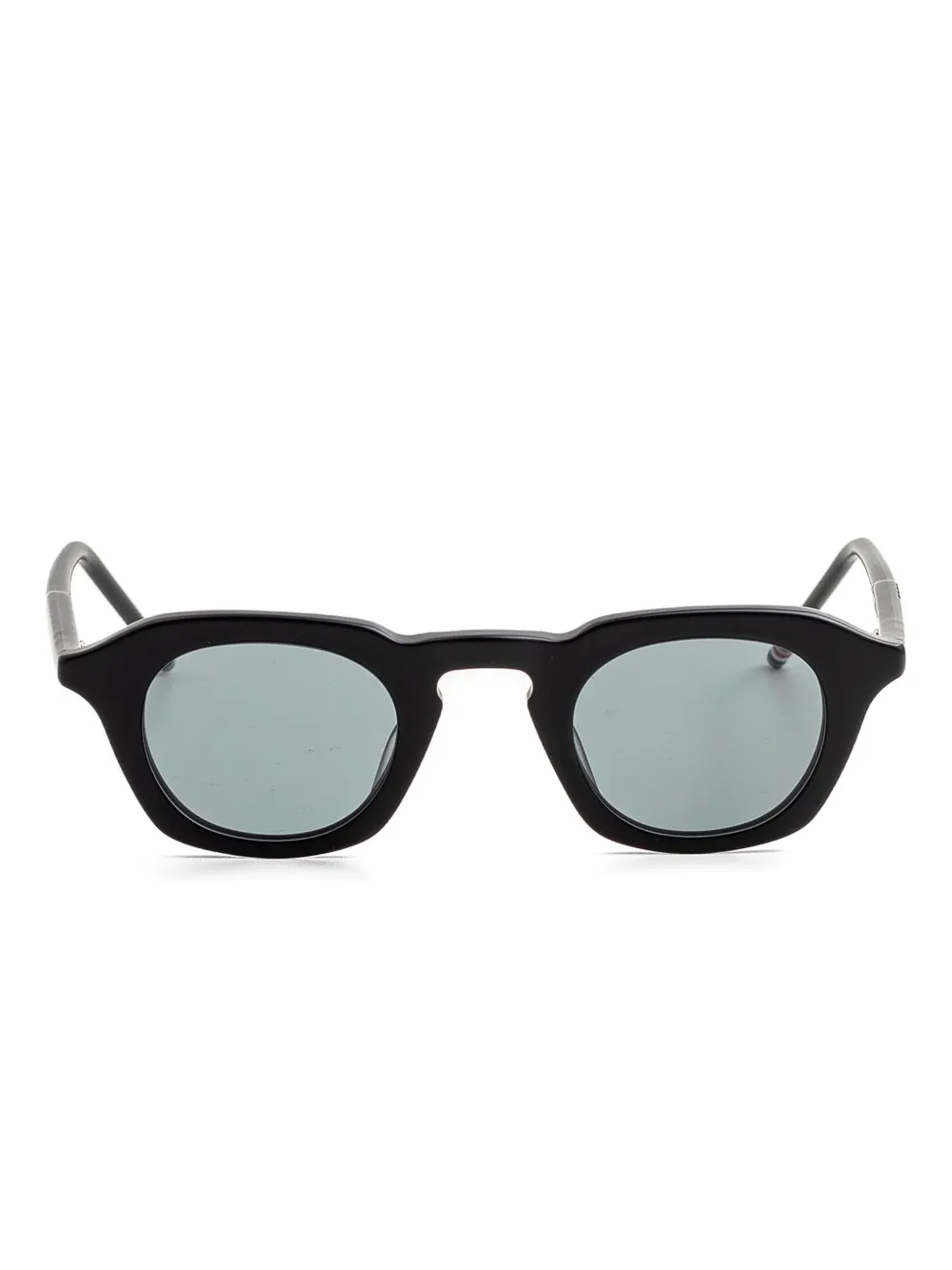 Thom Browne Eyewear Zonnebril met geometrisch montuur Zwart