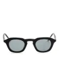 Thom Browne Eyewear geometric-frame sunglasses - Black