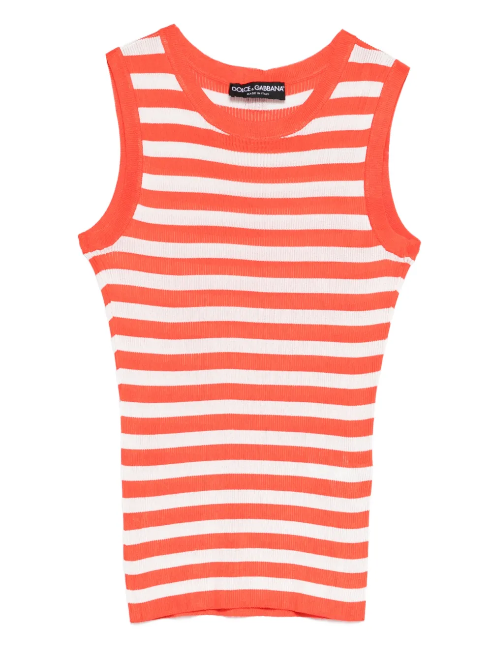Dolce & Gabbana Top a righe - Arancione