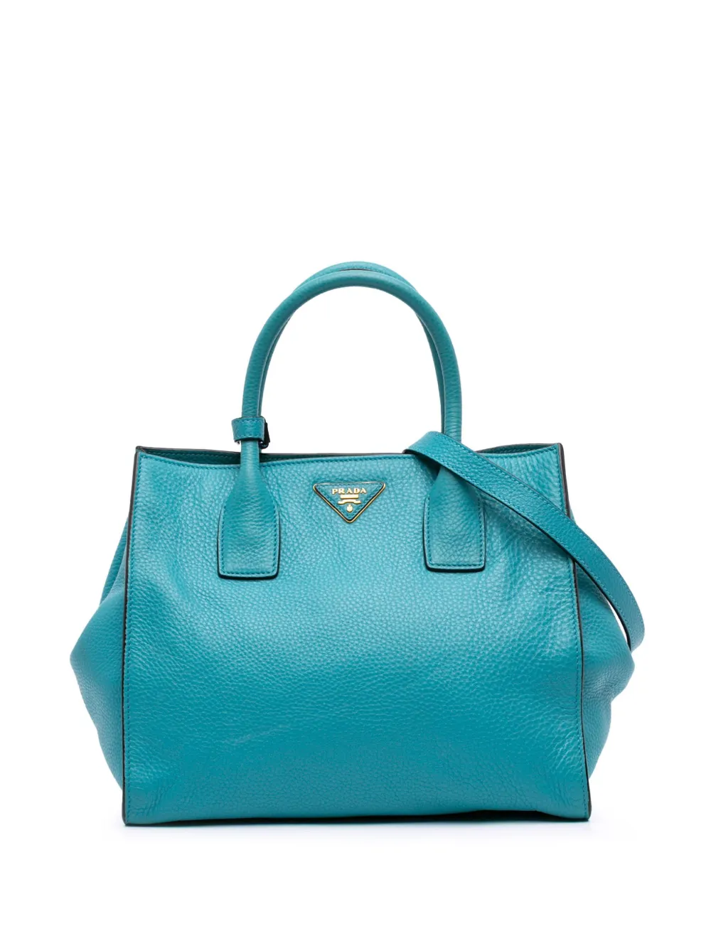 Prada Pre-Owned 2000-2024 Vitello Daino Open Convertible Tote satchel Prada Pre-Owned 2000-2024 Vitello Daino Open Convertible Tote satchel