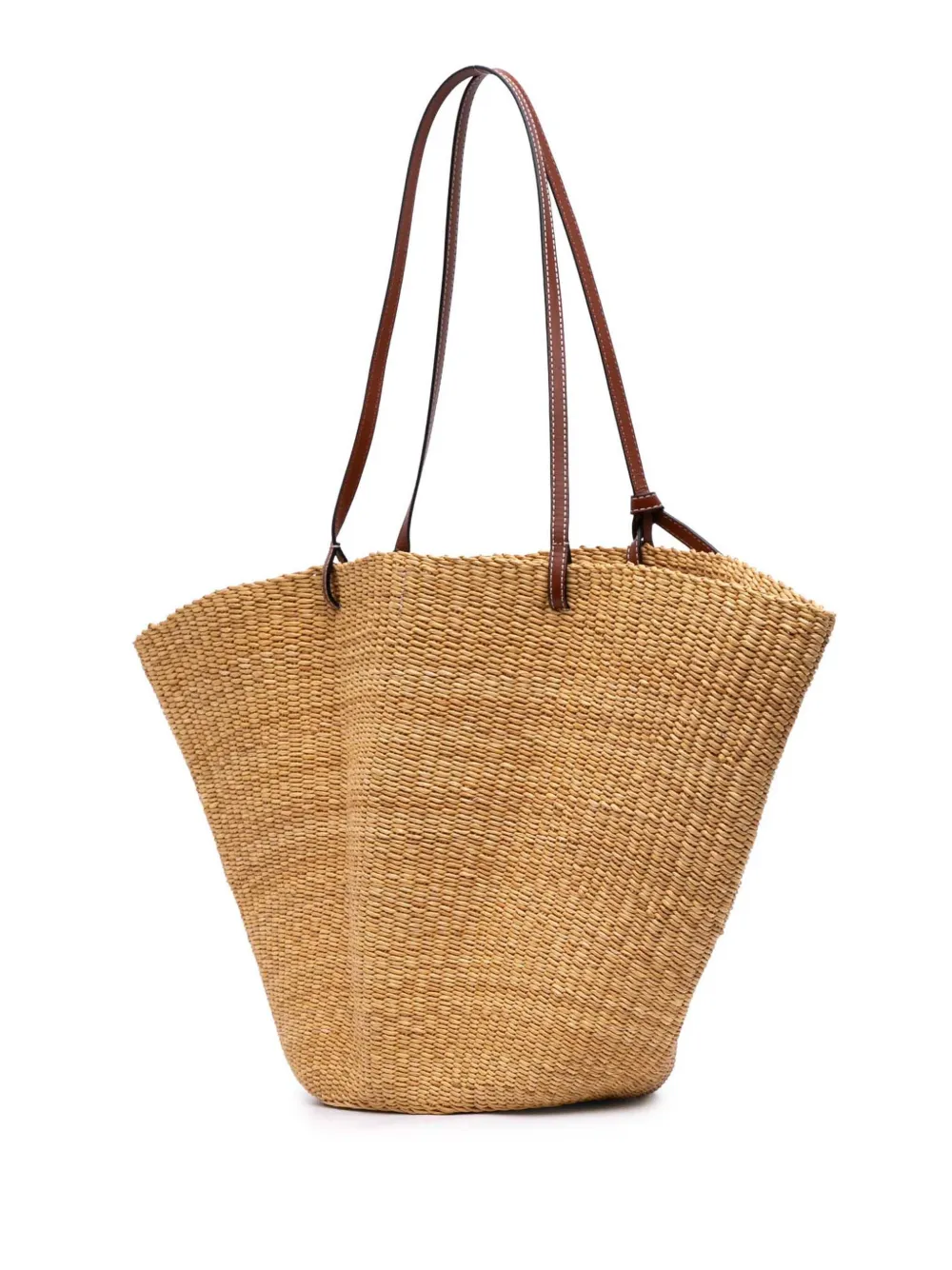 Loewe Pre-Owned 2021 Medium Elephant Grass Shell Basket Bag