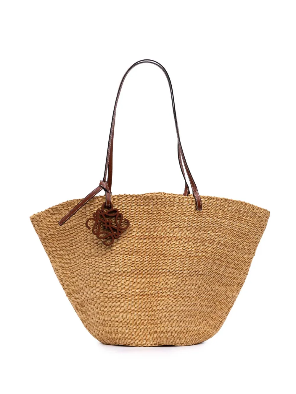 Loewe Pre-Owned 2021 Medium Elephant Grass Shell Basket Bag tote bag - Loewe Pre-Owned 2021 Medium Elephant Grass Shell Basket Bag tote bag -
