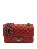 CHANEL Pre-Owned 2011 Mini Rectangular Classic Lambskin Single Flap crossbody bag - Red